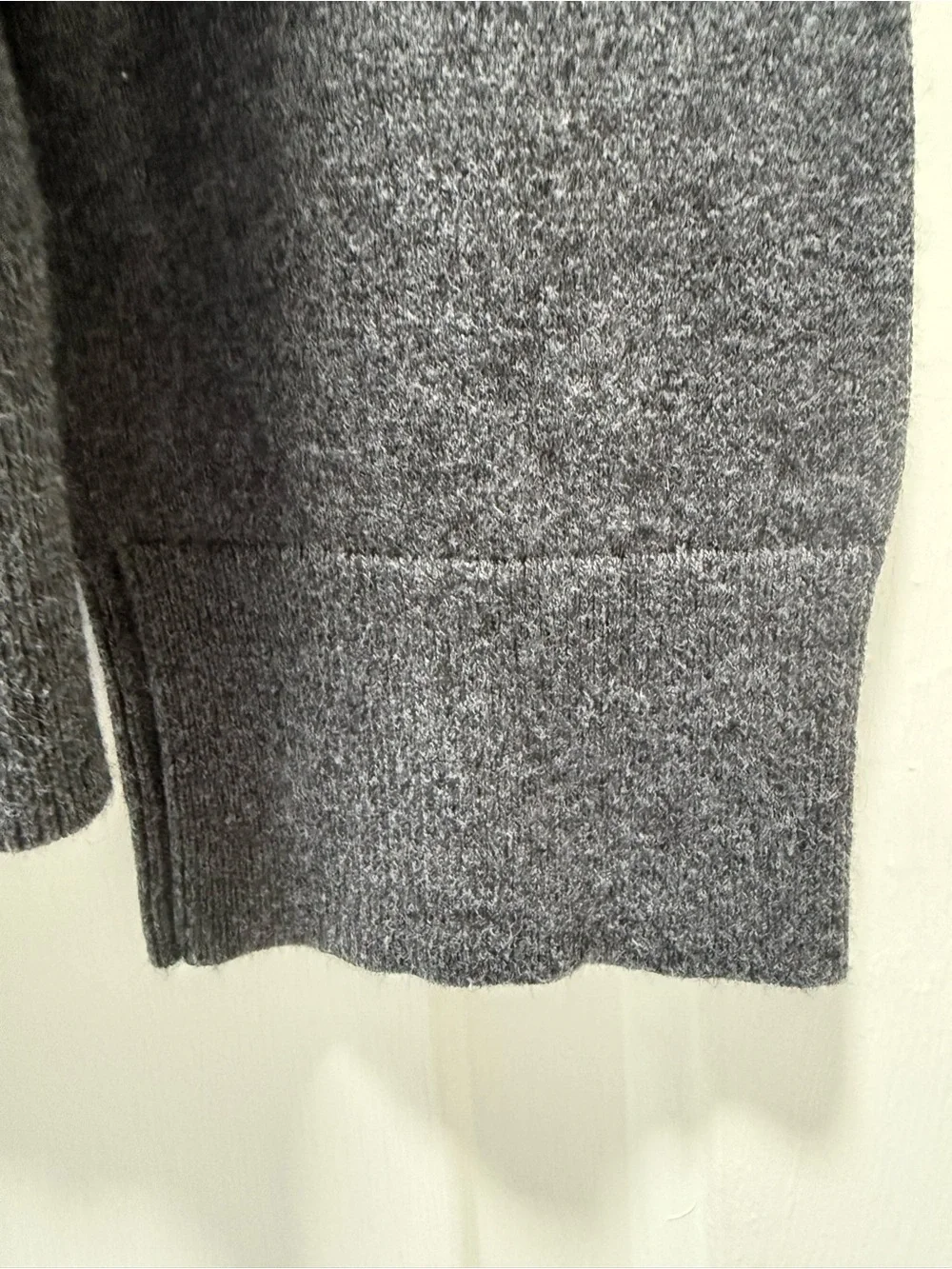 EUC Banana Republic Dark Charcoal V-Neck Sweater